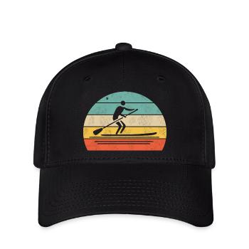 Stand-Up-Paddling - Flexfit Cap - Schwarz - Vorne