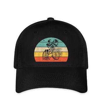 Rollstuhlbasketball Action - Flexfit Cap - Schwarz - Vorne