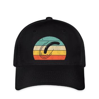 Boomerang - Casquette Flexfit - noir - Devant