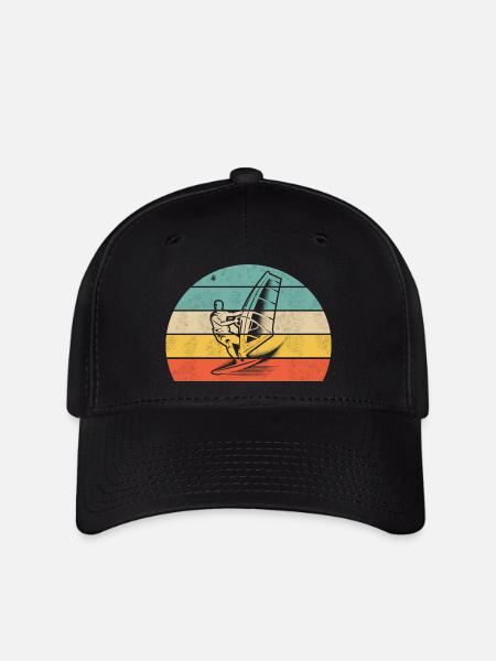 Windsurfing Adventure - Flexfit Cap - black