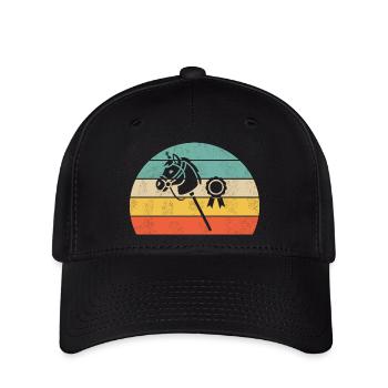 Hobby Horsing - Flexfit Cap - Schwarz - Vorne