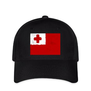 Flag of Tonga - Flexfit Cap - black - Front