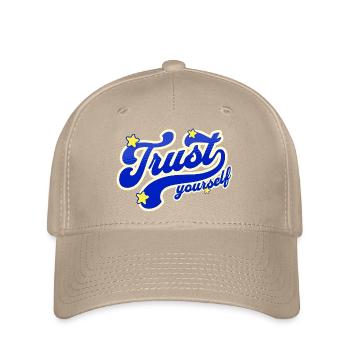 Confiance en soi Script Étoilé - Casquette Flexfit - kaki - Devant