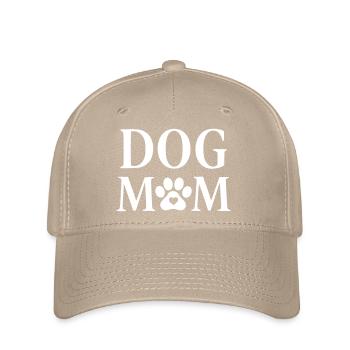 Maman chien - Casquette Flexfit - kaki - Devant