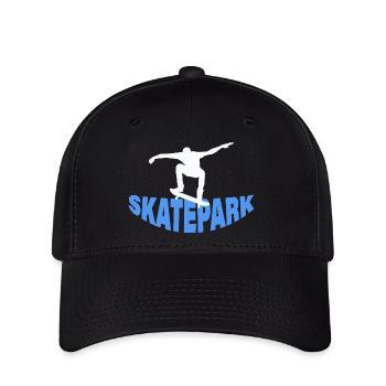 Skatepark - Flexfit Cap - black - Front
