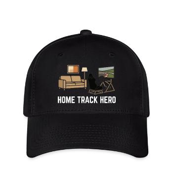 Maillot Track Hero Sim Racing - Casquette Flexfit - noir - Devant