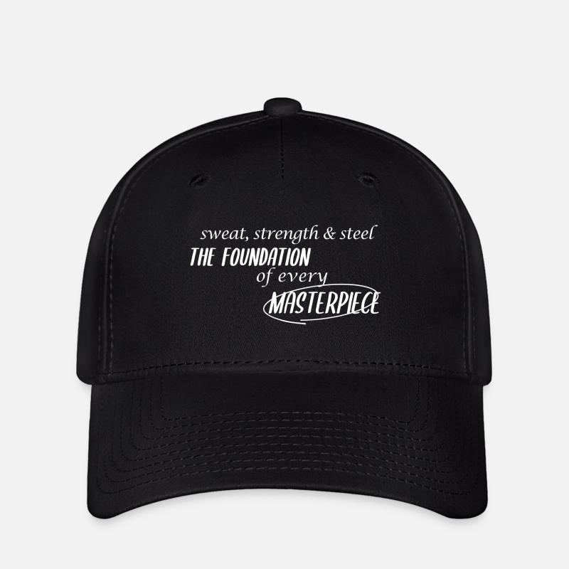 Bauarbeiter Spruch - Flexfit Cap - Schwarz