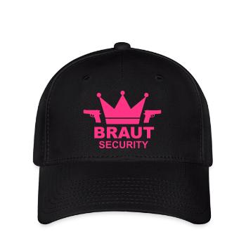 Bride de sécurité JGA - Casquette Flexfit - noir - Devant