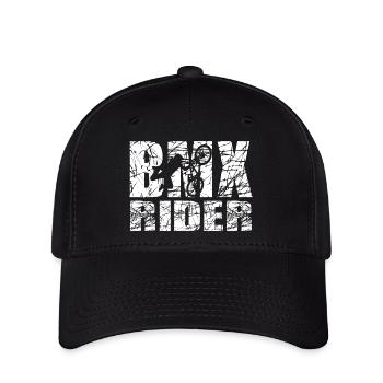 BMX - Casquette Flexfit - noir - Devant
