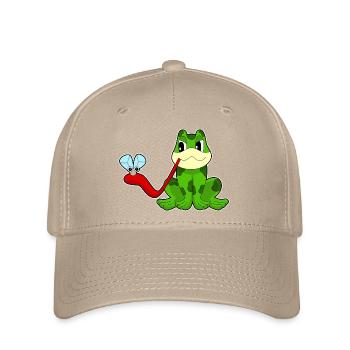 Mouche grenouille - Casquette Flexfit - kaki - Devant