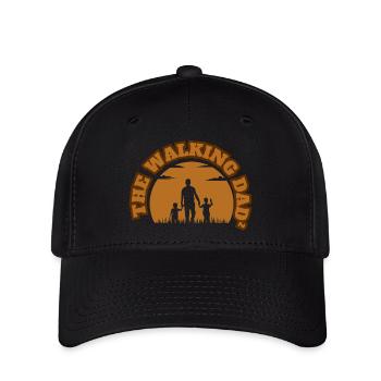 The Walking Dad² 2 Sons Brown - Flexfit Cap - Schwarz - Vorne