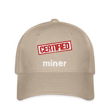 Miner - Flexfit Cap - khaki - Front