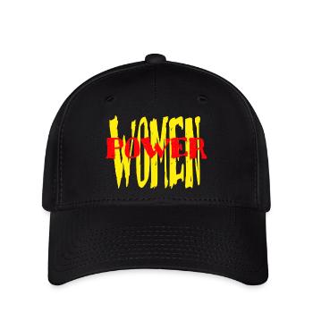 WOMENPOWER WELTFRAUENTAG Frauentag - Flexfit Cap - Schwarz - Vorne