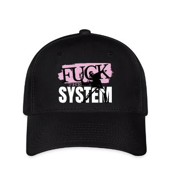 Fuck the System - Flexfit Cap - black - Front