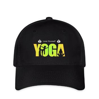 Yoga - Casquette Flexfit - noir - Devant