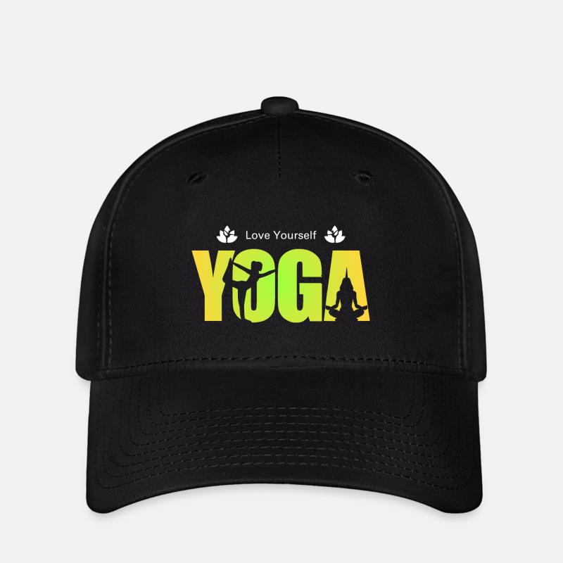 Yoga - Flexfit Cap - Schwarz