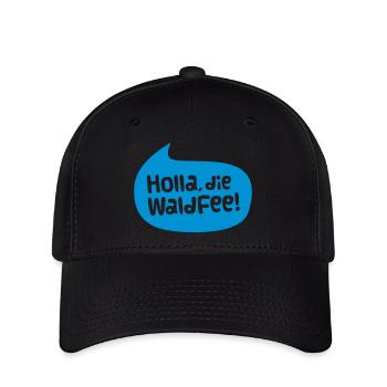 holla the forest fairy - Flexfit Cap - black - Front