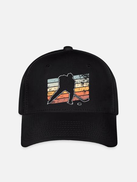 Eishockey  - Flexfit Cap - Schwarz