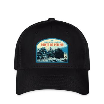 Regional Park of Armorica, the Pointe de Pen Hir - Flexfit Cap - black - Front