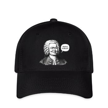Johann Sebastian Bach - Flexfit Cap - Schwarz - Vorne