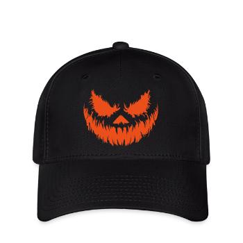Pumpkin Spooky Laughter Halloween - Flexfit Cap - black - Front