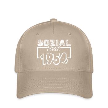 Travailleur social 1954 - Casquette Flexfit - kaki - Devant