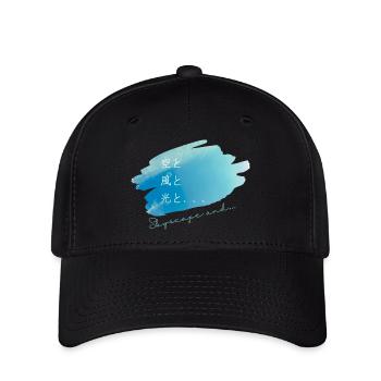 skyscape and... sky, wind and lights - Casquette Flexfit - noir - Devant