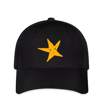 lucky star - Flexfit Cap - black - Front