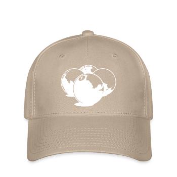 Billiard Balls Drawing - Flexfit Cap - khaki - Front