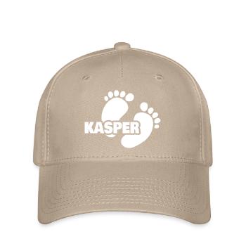 Gift for Kasper - Flexfit Cap - khaki - Front