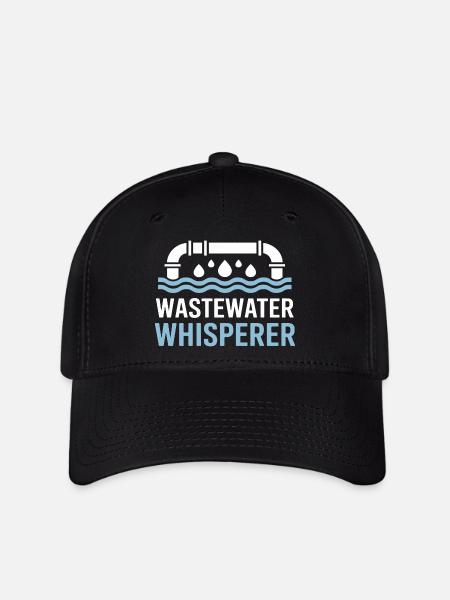 Abwasserflüsterer - Wasseraufbereitung - Flexfit Cap - Schwarz