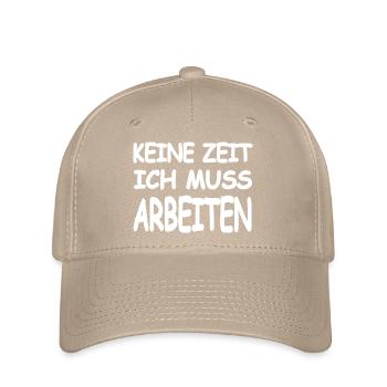 work - Flexfit Cap - khaki - Front