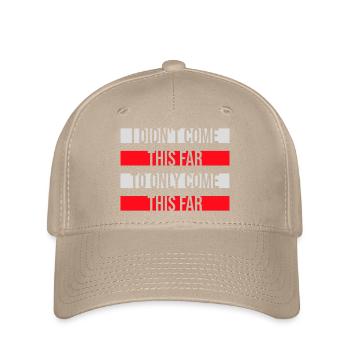Je ne suis pas venu jusqu’ici pour seulement venir jusqu’ici Devise - Casquette Flexfit - kaki - Devant