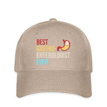 Gastro-entérologie - Casquette Flexfit - kaki - Devant