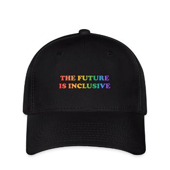The Future Is Inclusive Gay Pride - Flexfit Cap - black - Front