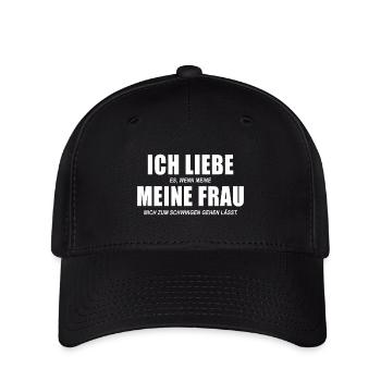 Schwingen / Schwinger - Flexfit Cap - Schwarz - Vorne