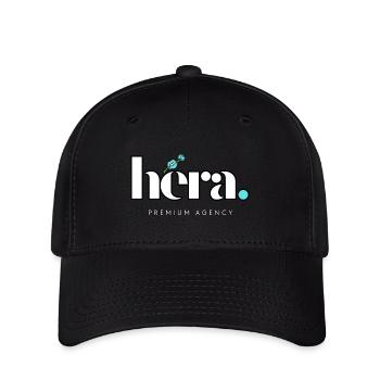 Le chatteur - Casquette Flexfit - noir - Devant
