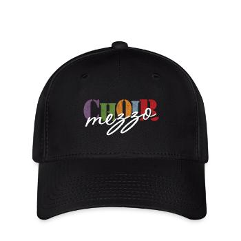 Chorale - Chanteuse mezzo-soprano - Casquette Flexfit - noir - Devant