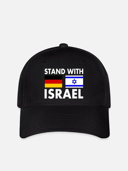 Israel - Flexfit Cap - Schwarz