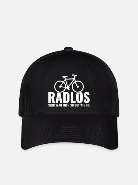 Fahrrad - Flexfit Cap - Schwarz