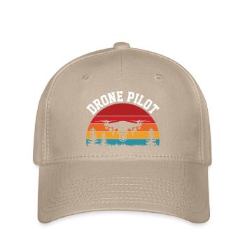 Pilote de drone - Casquette Flexfit - kaki - Devant