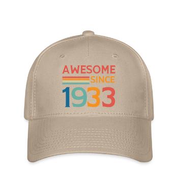 Awesome since 1933 - Flexfit Cap - khaki - Front