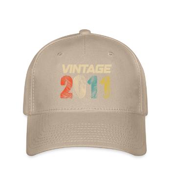 Vintage 2011 Retro - Best Seller - Flexfit Cap - khaki - Front