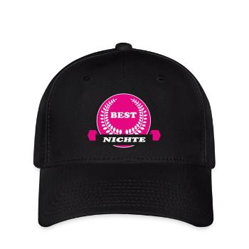 COUSIN NEVEU FRERE - Casquette Flexfit - noir - Devant