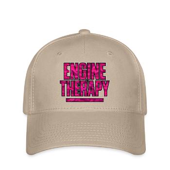 Engine Therapy Auto Tuning Szene Camouflage - Flexfit Cap - Khaki - Vorne