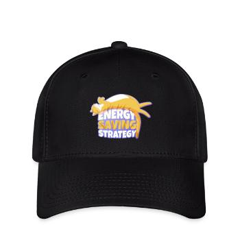 Energy Saving Strategy Mascot - Flexfit Cap - black - Front
