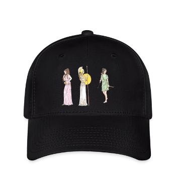 Antike Frauen - Flexfit Cap - Schwarz - Vorne
