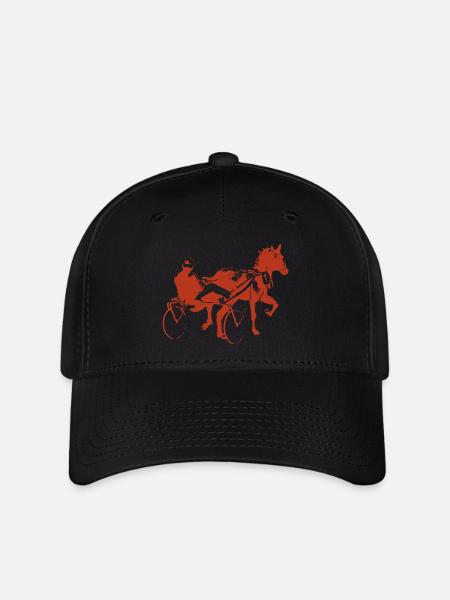 traber trabrennen - Flexfit Cap - Schwarz