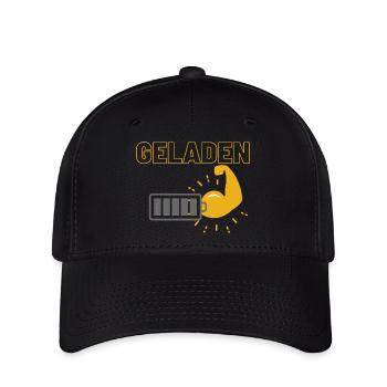 Geladen - Flexfit Cap - Schwarz - Vorne