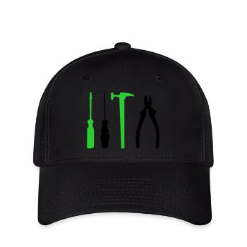 outil - Casquette Flexfit - noir - Devant